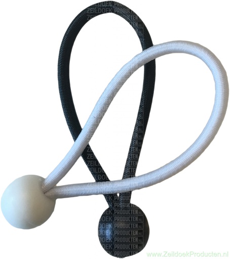 Elastiek met bal 18cm 6mm
