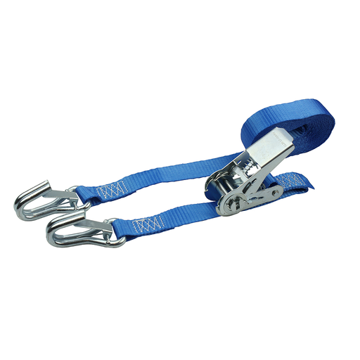 Sjorband 25mm ratelgesp + haken